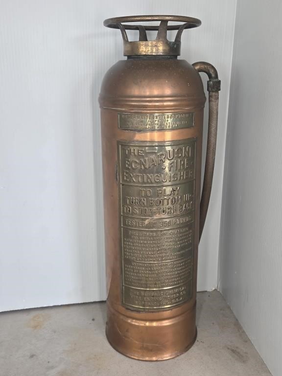 COPPER FIRE EXTINGUISHER - BUFFALO, NY