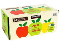 24-Pk Kirkland Signature Unsweetened Organic Apple