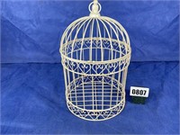 Round Wire Bird Cage, 8.25x14"T, New