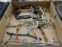 GROUP OF 8 NEW CONTEMPORARY HORSE BITS