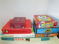 Lot of Seven Vtg and Modern Board Games