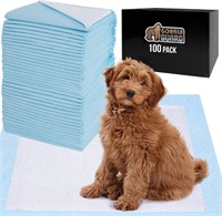 100 Pack - Gorilla Guard Puppy Pads for Dogs,