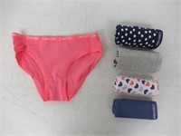 5Pk Calvin Klein Girls' MD (8/10) Bikini