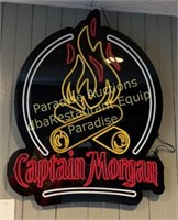 Captain Morgan Sign & Miller LIte Light