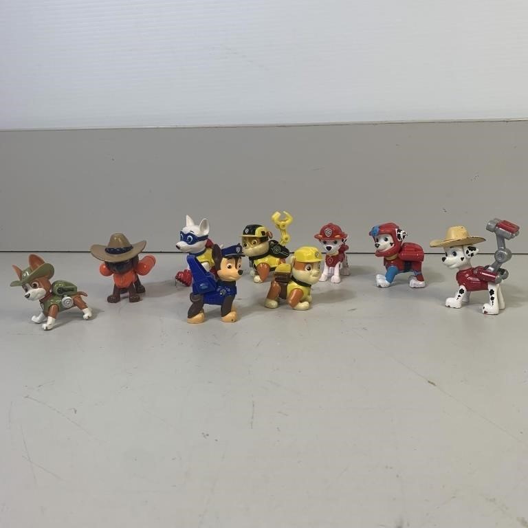 Paw Patrol Toy Figures