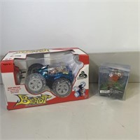 New Beast R/C Car and Basketball Toss Game