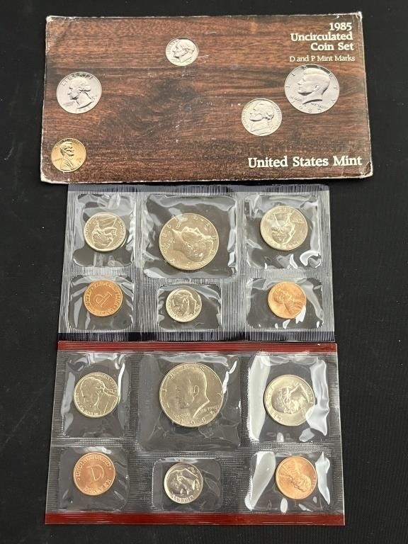 1985 Uncirculated Coin Set