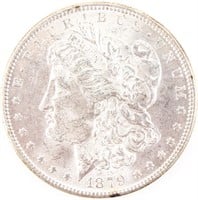 Coin 1879-P Morgan Silver Dollar Uncirculated