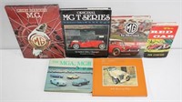 6pc MGB Car Collector Books