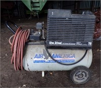 Air-America 5hp, 20gal. Air Compressor w/hose