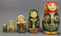 Martyoshka Russian Wood Nesting Doll