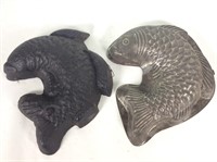 (2) Fish Molds