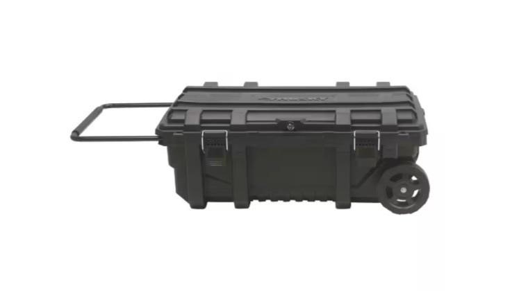 Husky 23 in. 25 Gal. Black Rolling Toolbox