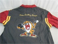 New vintage Taz Acme Bowling League Uniform XL