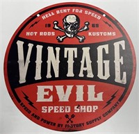 Hell Bent for Speed Vintage Evil Speed Shop!