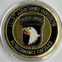 101st Airborne Division Screaming Eagles Challenge