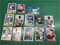 13 pirates baseball collectors cards