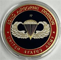 U.S. Army 82nd Airborne Division Challenge Coin