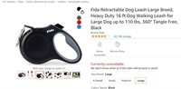 Fida Retractable Dog Leash, 16 ft Dog Walking
