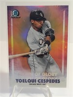 2021 Bowman Chrome Dawn of Glory Yoelqui Cespedes