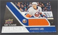 Anders Lee Jersey Card 20-21 Upper Deck