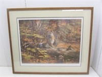 Framed Wild Wings Collection print, “Summer