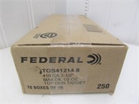 (Full Case) Federal Top Gun .410ga. 2 ½” no. 8