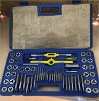 60-piece tap and die set in box