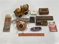 Assorted Vintage Toys Inc. Cement Mixer, Spinning