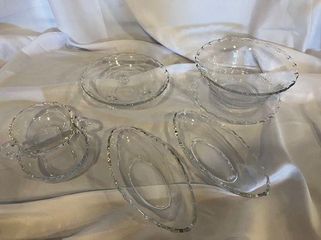 Century Pattern Glass Lot (6)