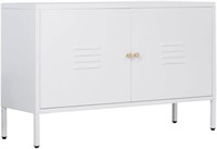 2 Door Metal Accent Storage Cabinet