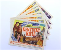 1955 Kentucky Rifle Hollywood Movie Lobby Card Set