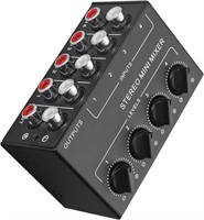 LiNKFOR-dac133 ulk ca-4 Channel Stereo Audio Mixer