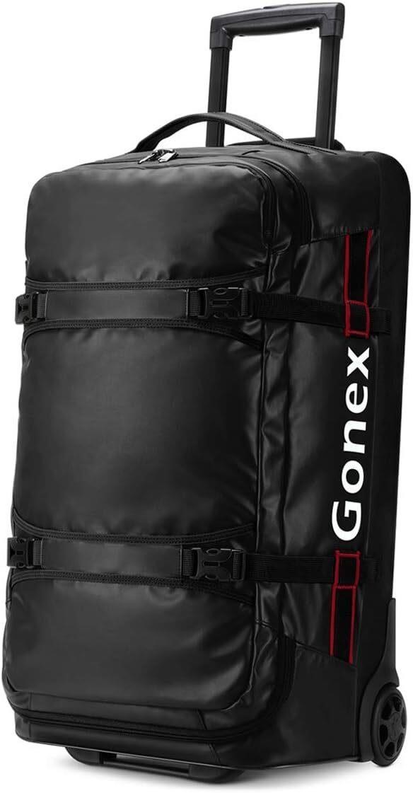 Gonex Rolling Duffle Bag  70L  25 inch  Black