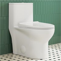 Eridanus Compact Toilet  26.68x14.37x26  White