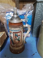 German Stein with lid