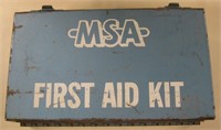Vintage Metal MSA First Aid Kit