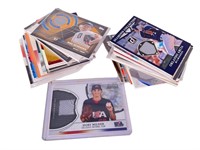 Stack of Baseball Relic Cards
