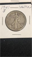 1941 walking liberty half dollar