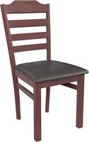 Set of 2 Wooden Dining Chairs