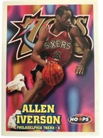 1997 Allen Iverson 76ers Trading Card