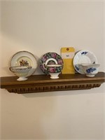 6-Collector tea cups and saucers