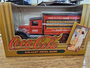 Coca-Cola Die-cast Metal Bank