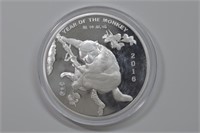 2016 5ozt Silver .999 Year of the Monkey