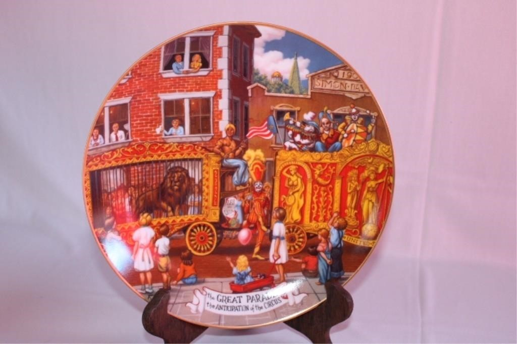 Vintage Ringling Brothers Collectors Plate