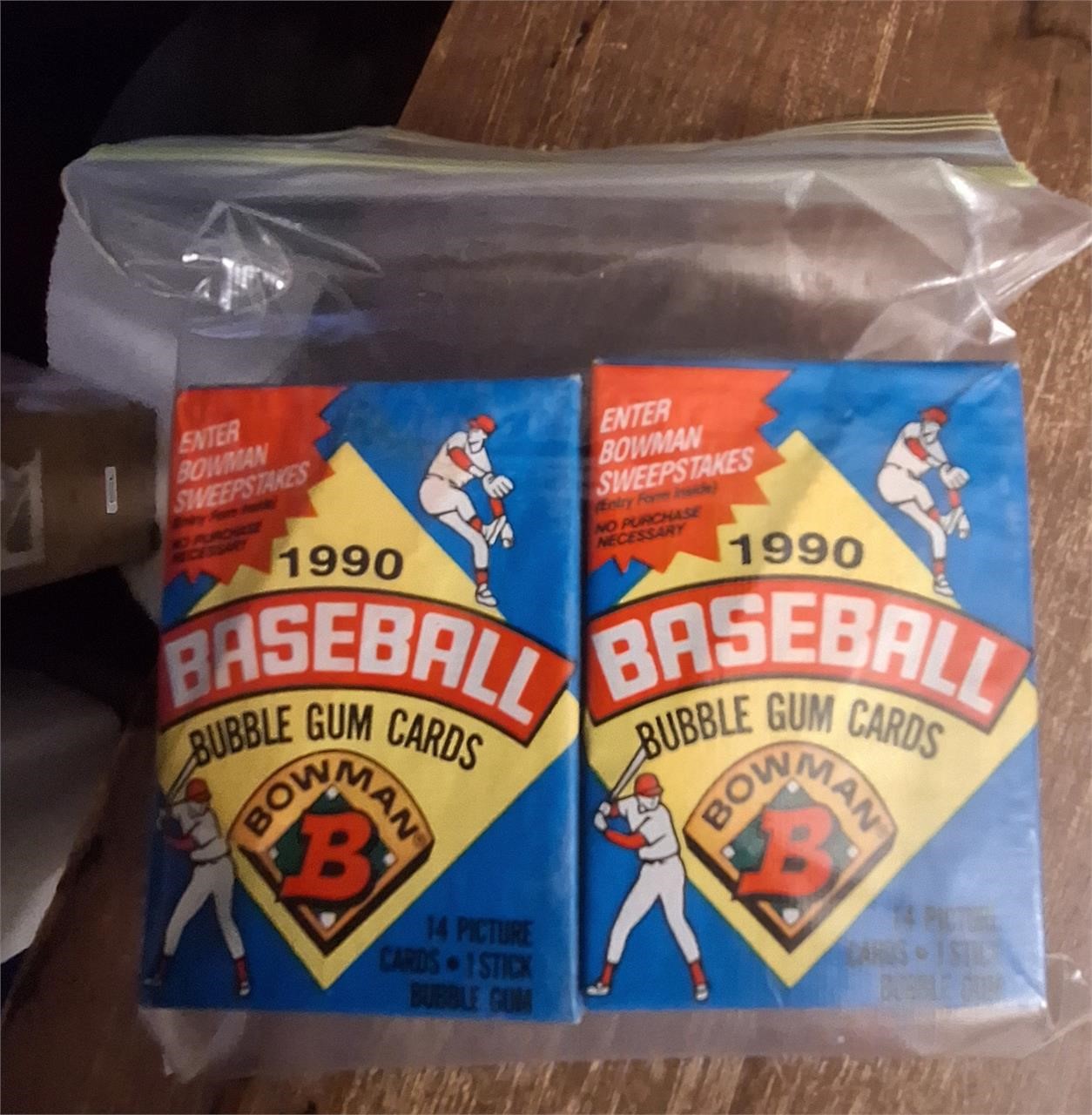 Baseball cards 12 pack