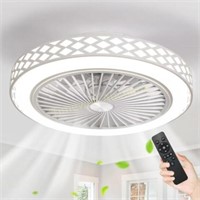 19' Bladeless Fan with Lights  Dimmable