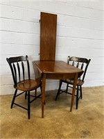 3 Pc. Hitchcock Table & Chair Set