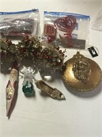 Lot Of Assorted Christmas  Ornaments