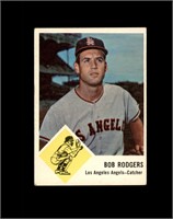 1963 Fleer #20 Bob Rodgers VG to VG-EX+